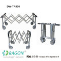 DW-TR Stainless steel transport bier adult use mortuary equipment